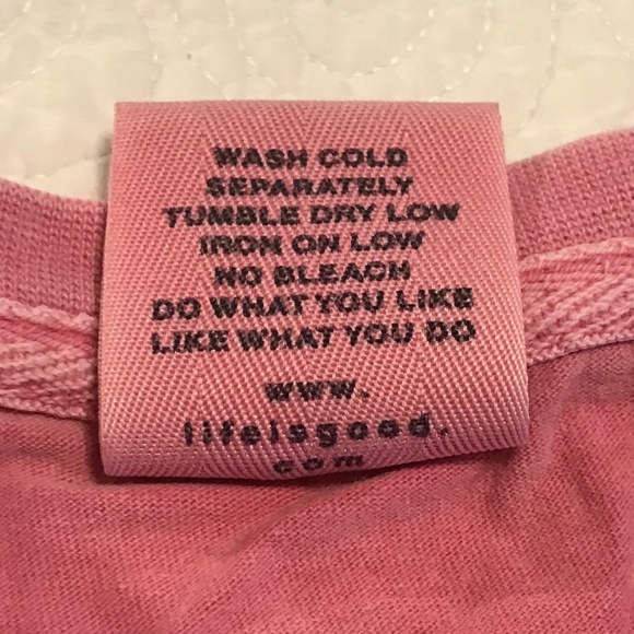 Life is Good “under the weather” maroon long sleeve crewneck tee shirt (M) - Picture 8 of 12